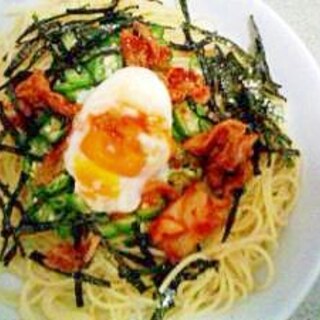 キムチパスタ